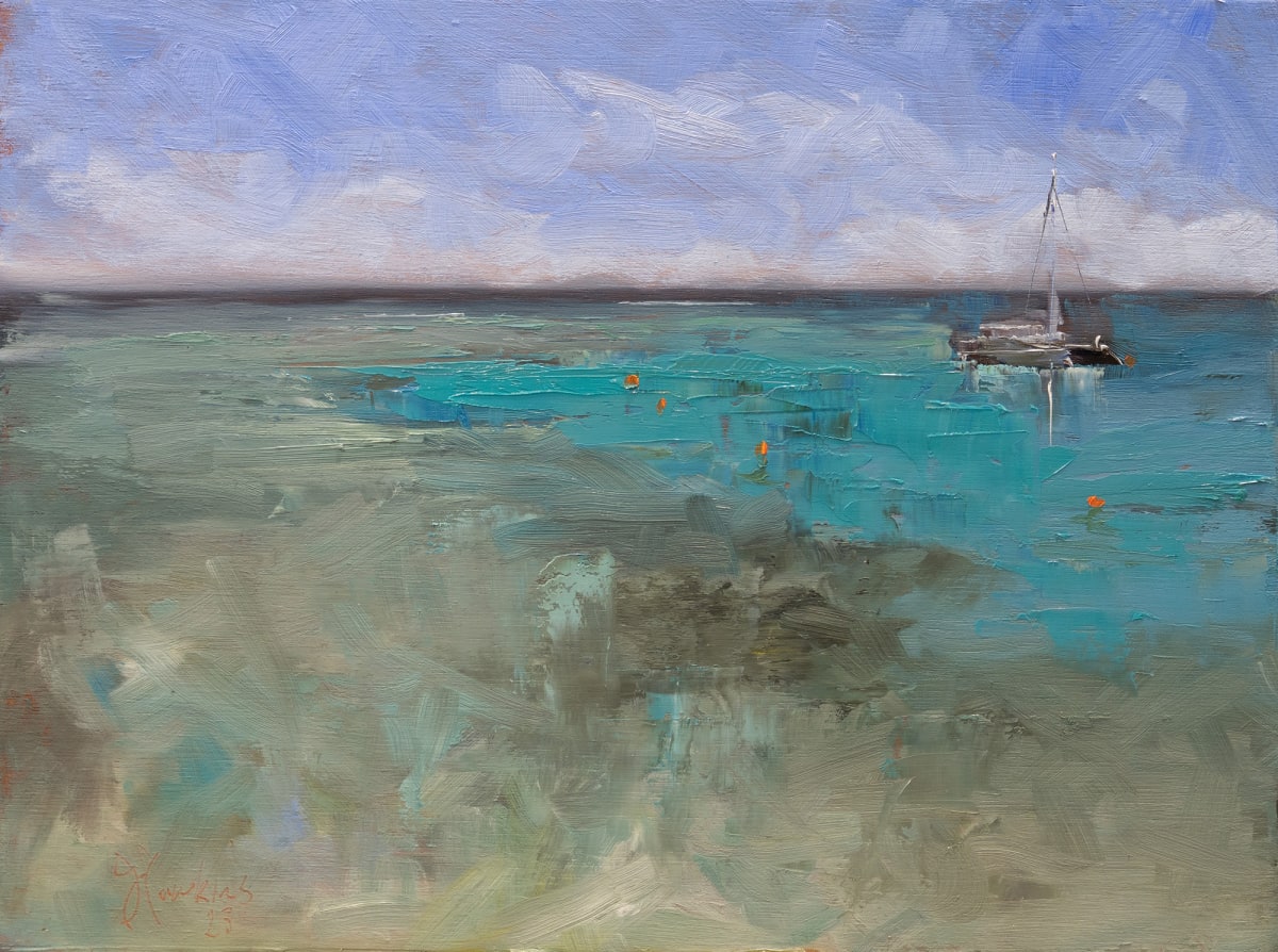 Fiji Plein Air Study 6 by Jason Hawkins 