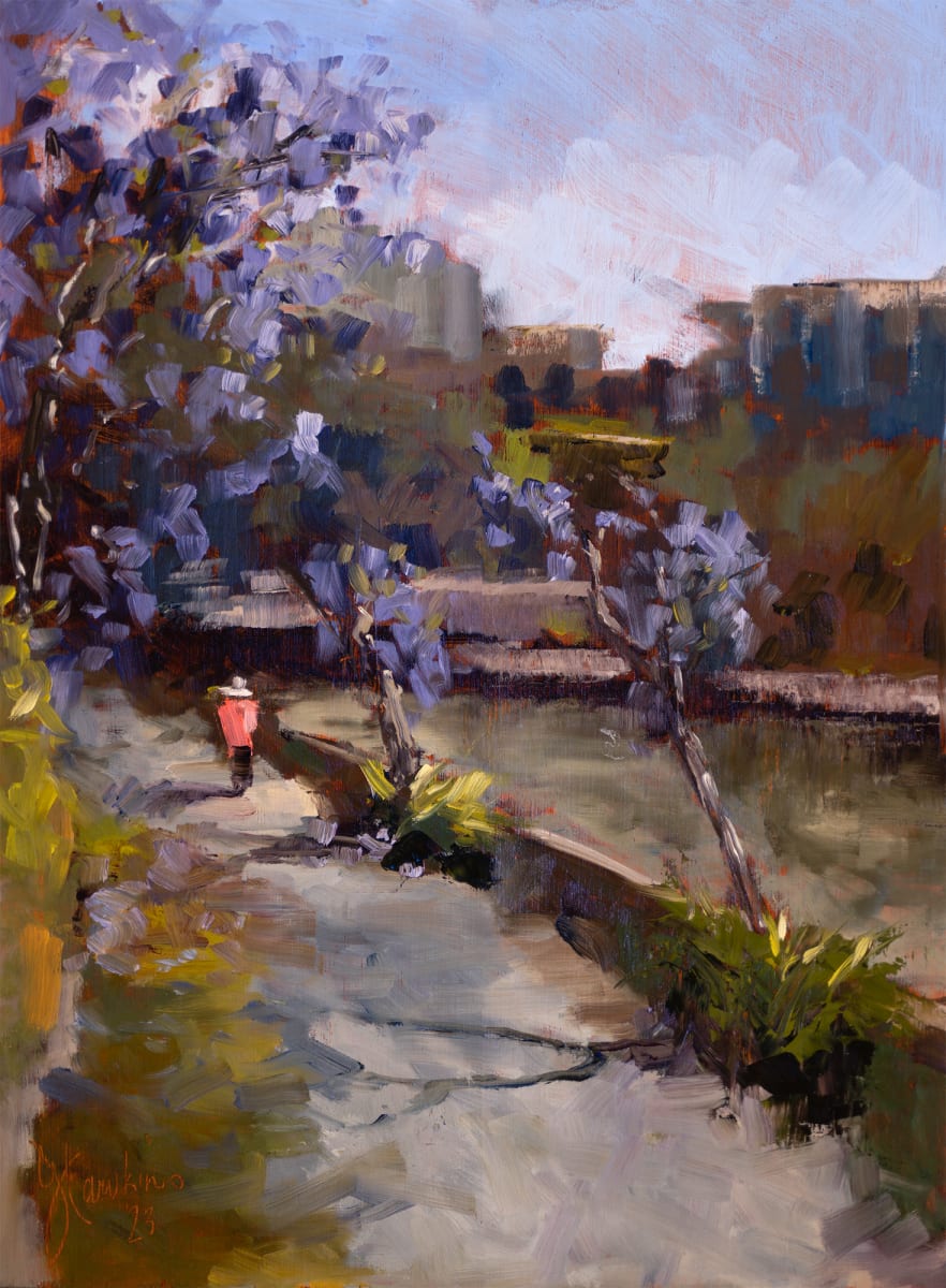 Plein Air #9: Kangaroo Point by Jason Hawkins 