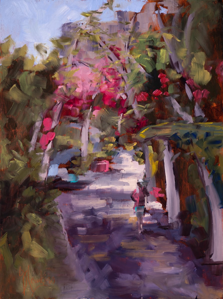 Plein Air #10: South Bank Arbour by Jason Hawkins 