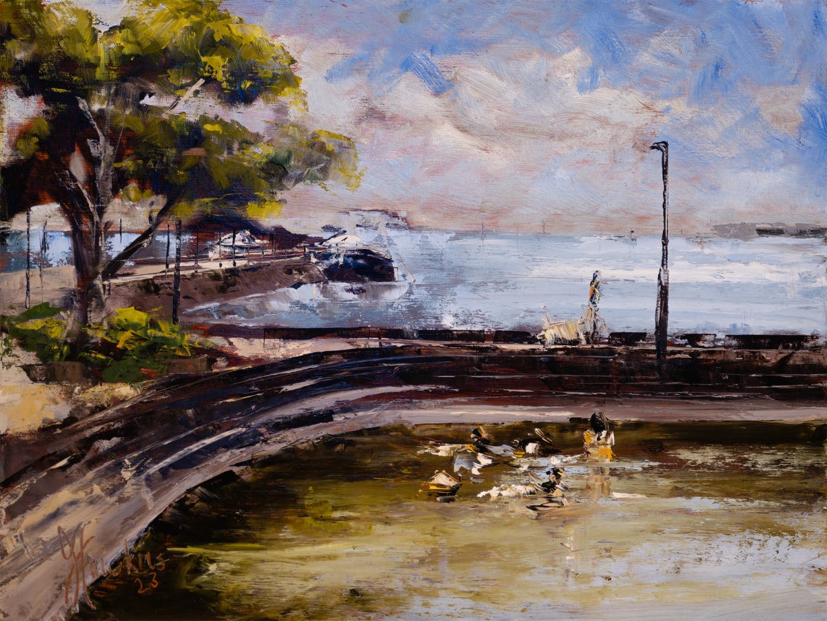 Plein Air Study #8 - Wynnum by Jason Hawkins 