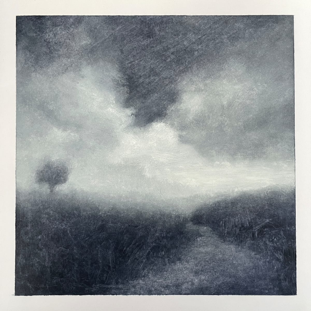 Indigo Haze by Elizabeth Hasegawa Agresta 