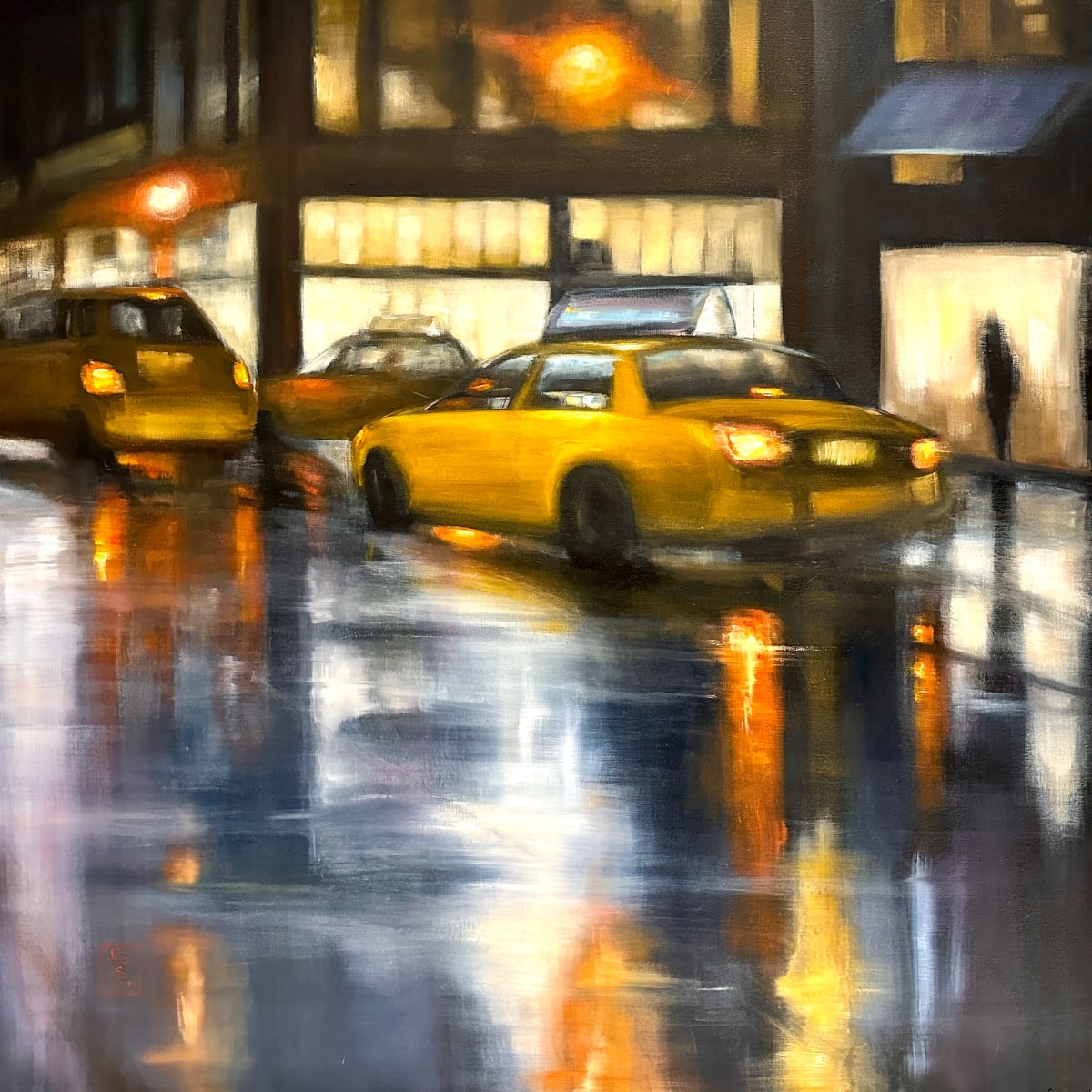 Evening Rush by Elizabeth Hasegawa Agresta 