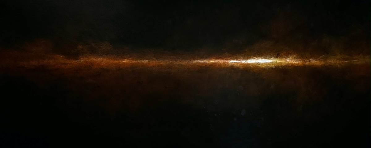 Luminous Edge 24x46 by Elizabeth Hasegawa Agresta 