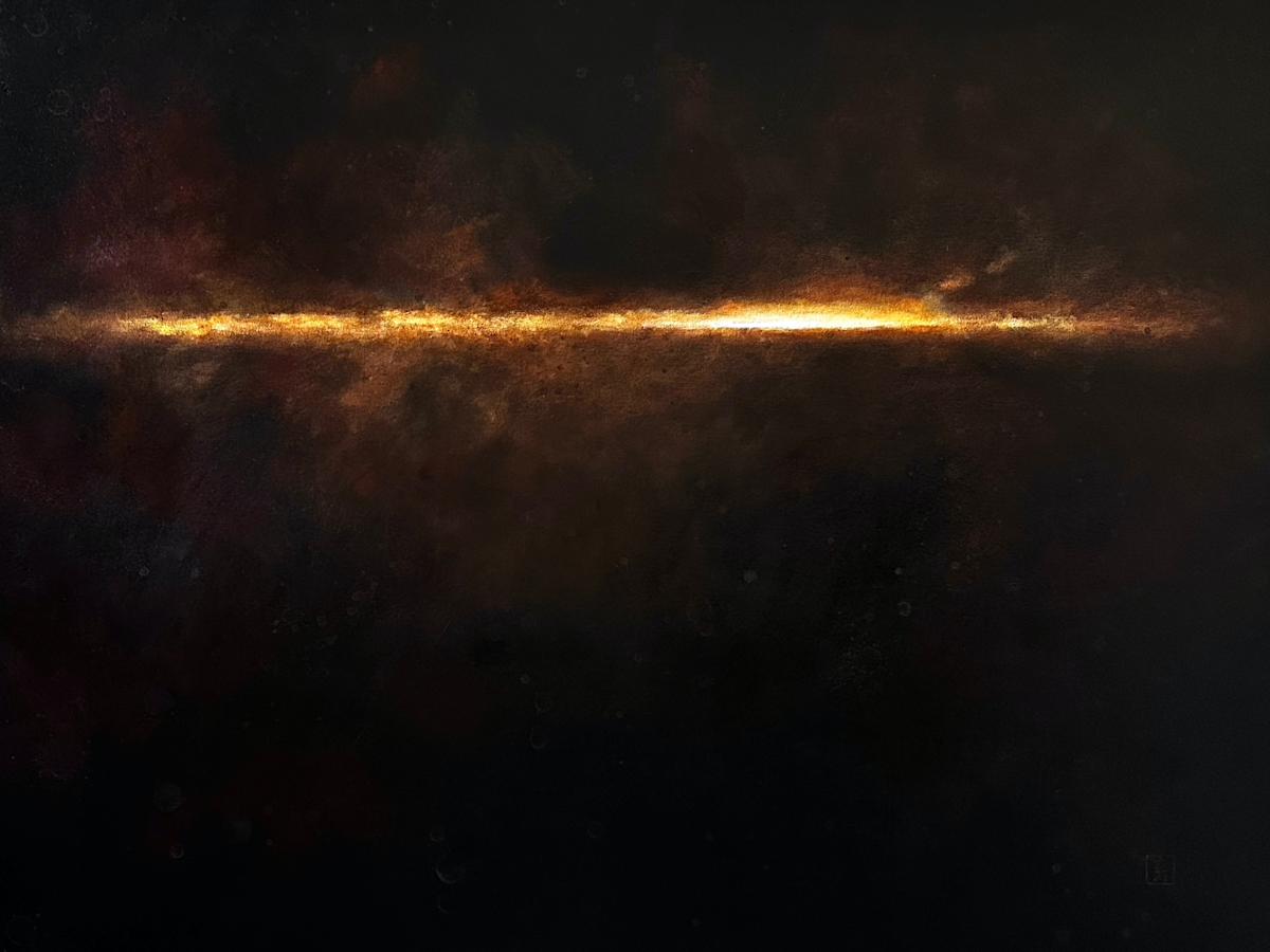 The Luminous Edge 30x40 by Elizabeth Hasegawa Agresta 