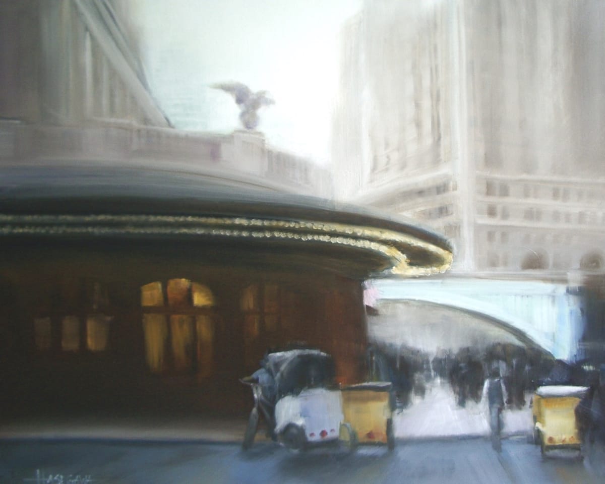 Cabbies on Vanderbilt by Elizabeth Hasegawa Agresta 