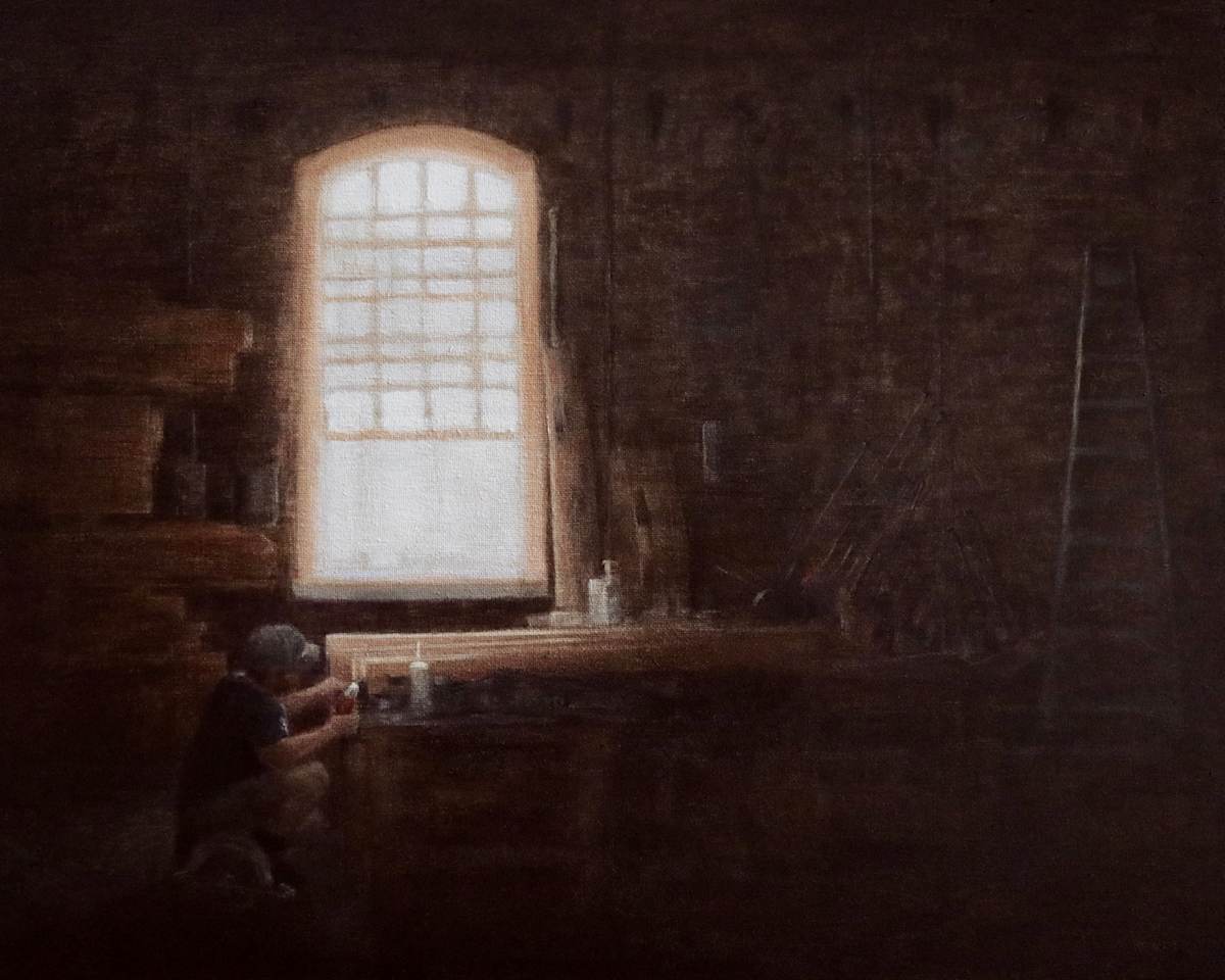 Preserving the Past - American College of the Building Arts (interior), Charleston, 2024 by Elizabeth Hasegawa Agresta 