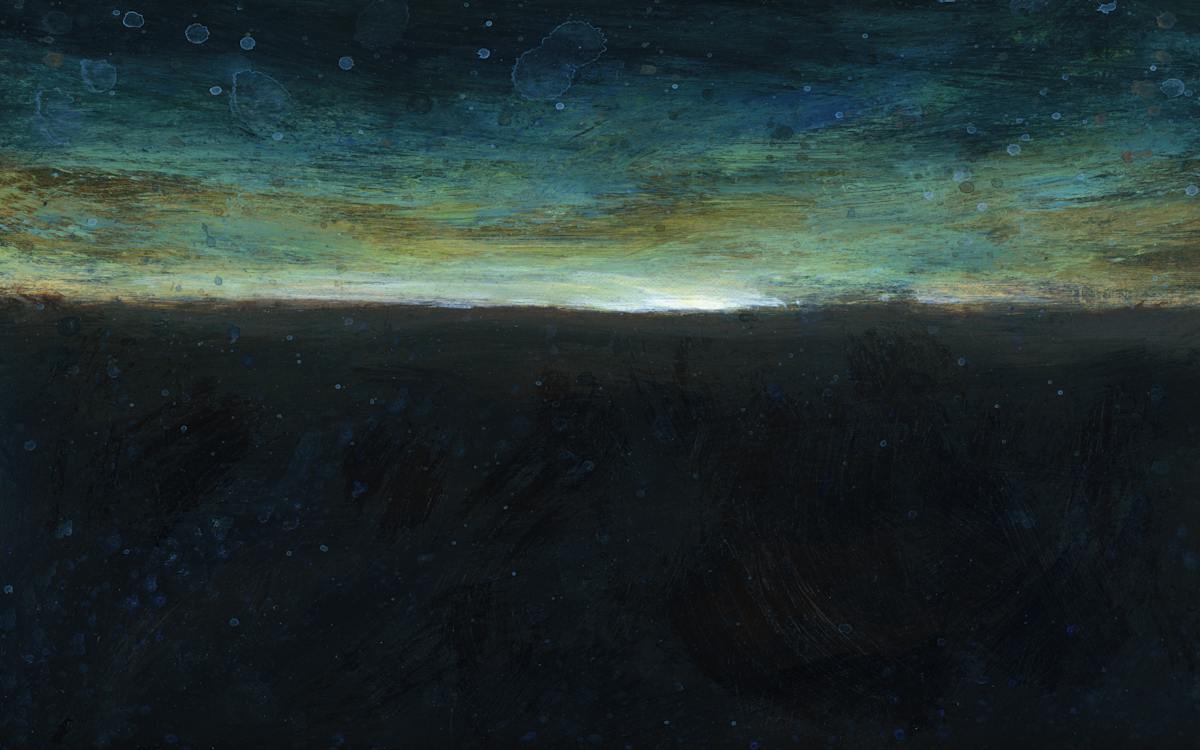 Quiet Skies 9x12 by Elizabeth Hasegawa Agresta 