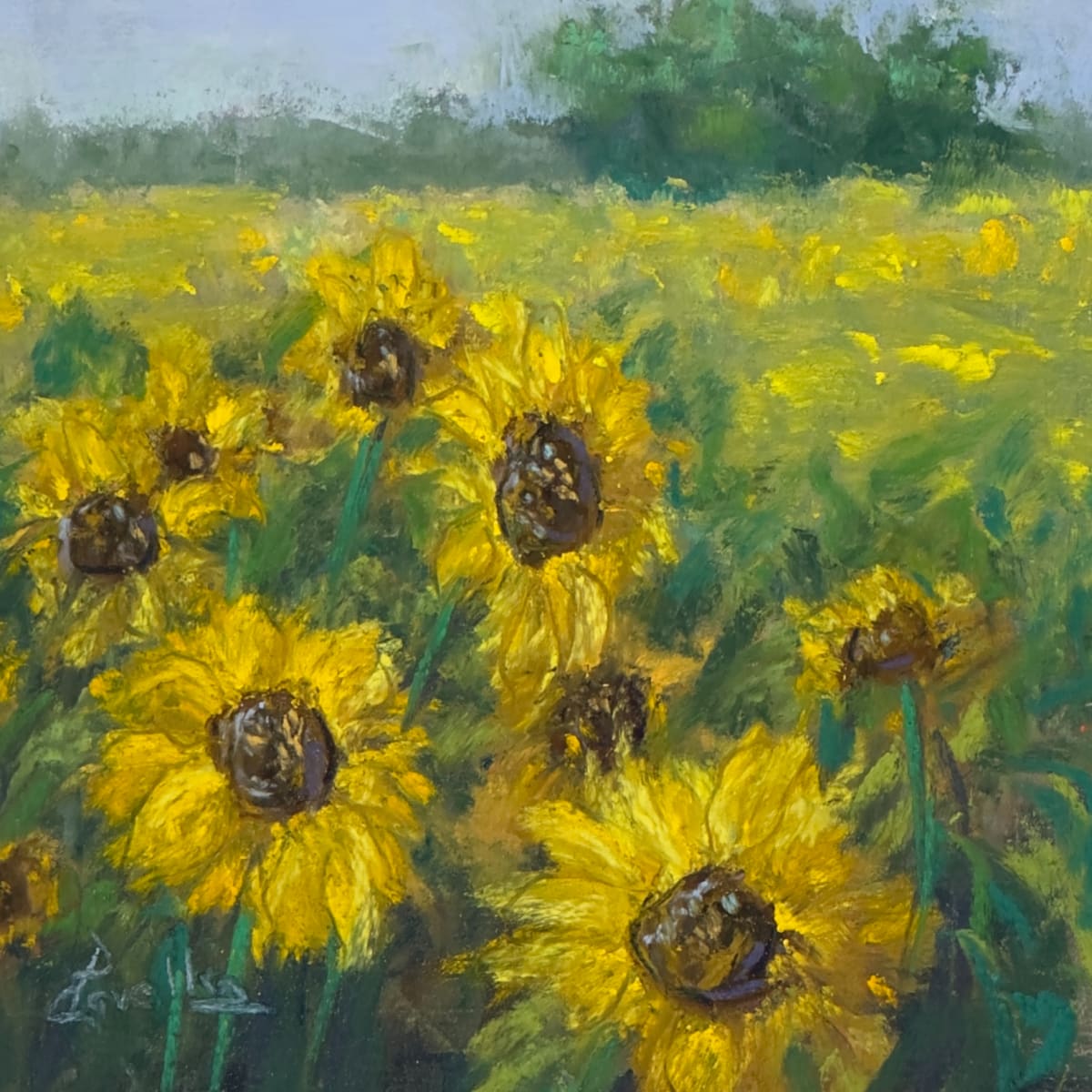 Sunflowers #2 by Diane Pavelka 