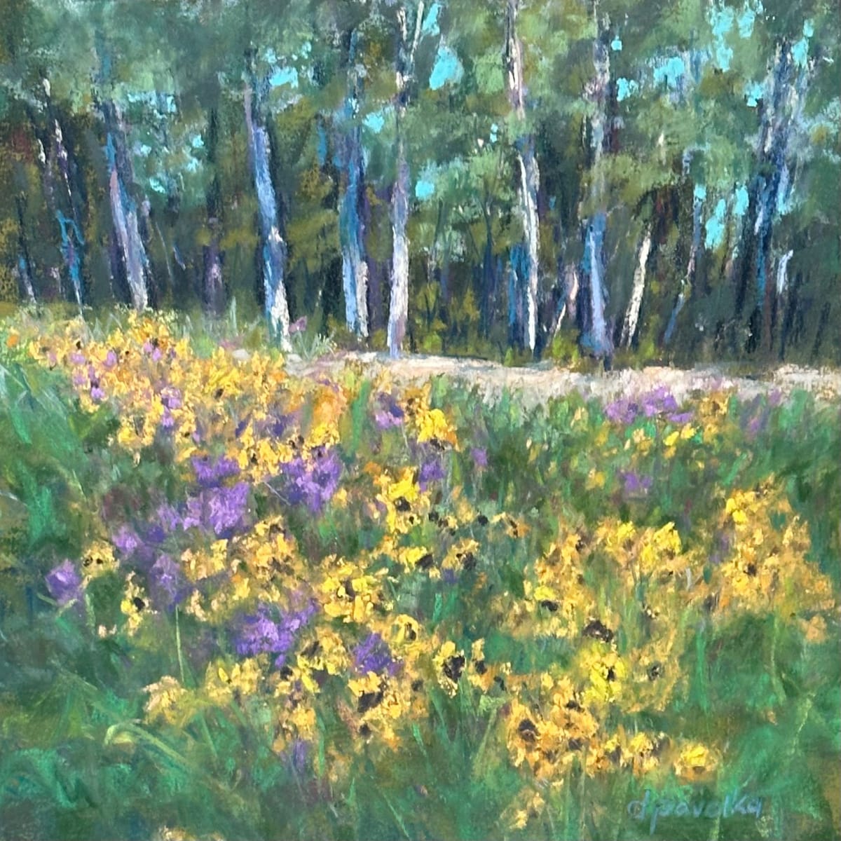 Along the Pathway by Diane Pavelka 