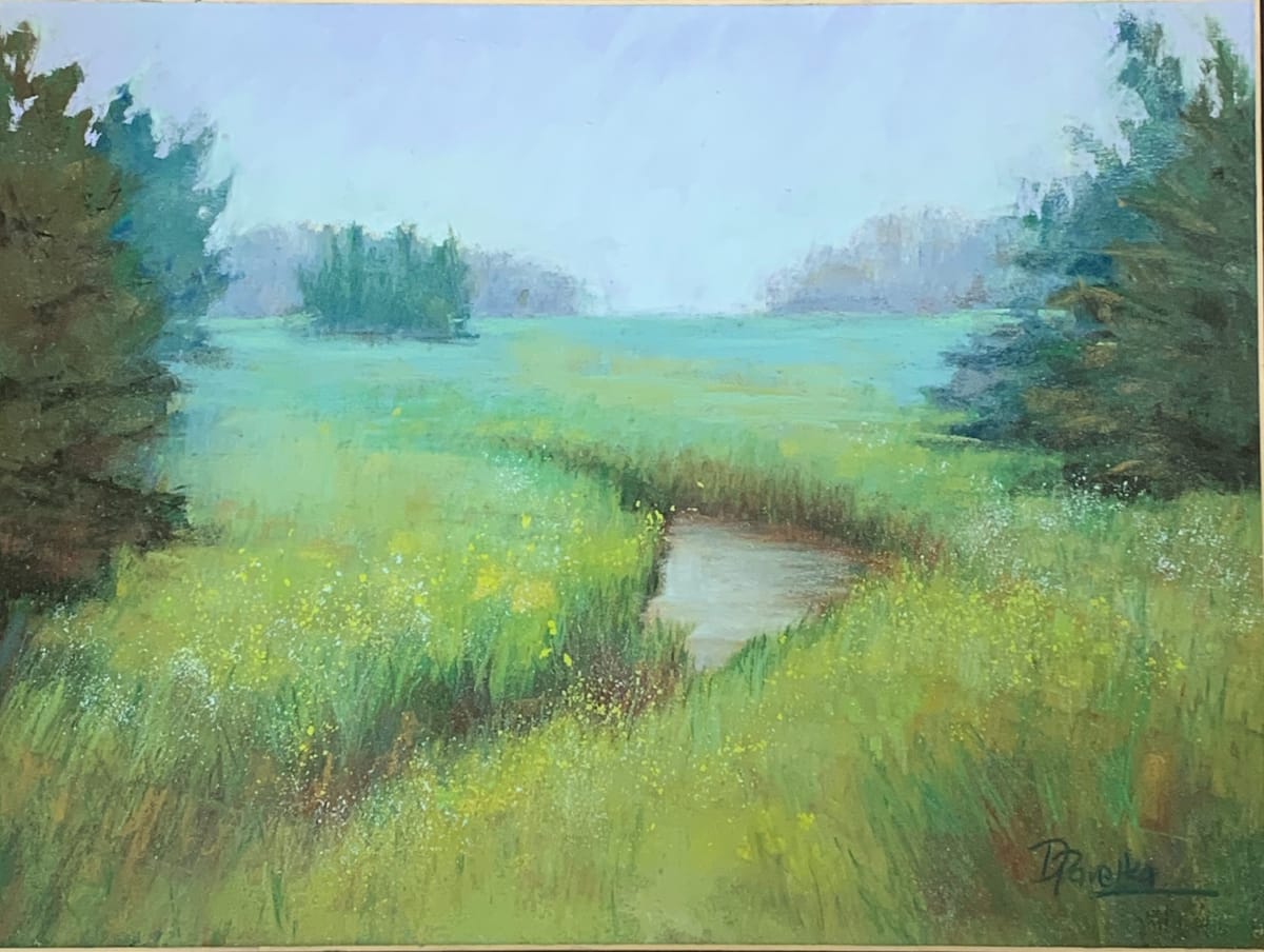 Hazy Marsh by Diane Pavelka 