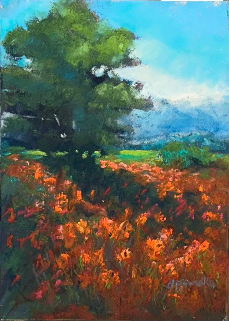 Enveloped by Orange by Diane Pavelka 