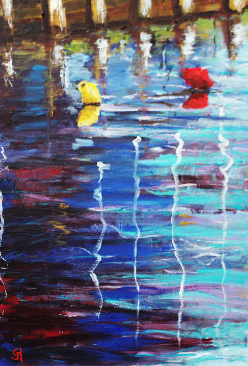 Harbour Reflections by Geoff Hargraves, Image 1.