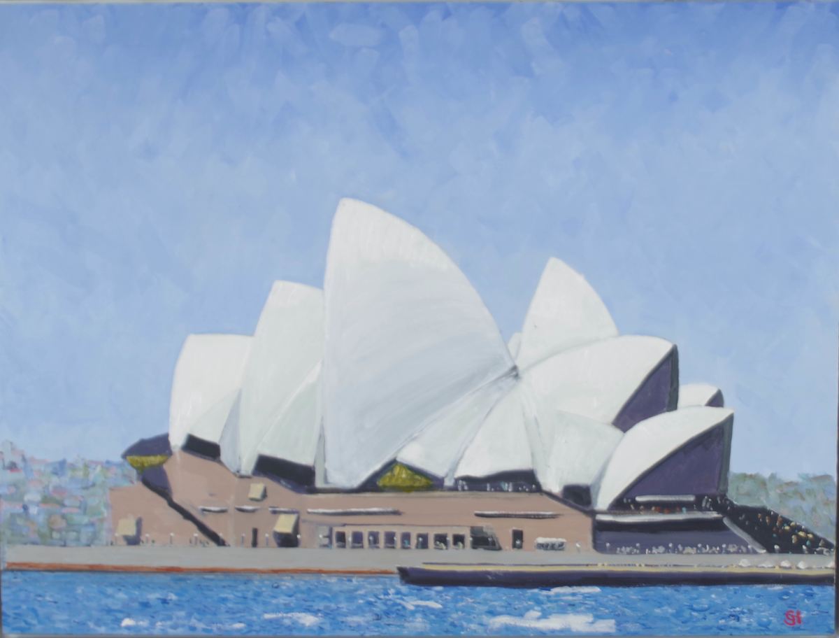 Across the Quay by Geoff Hargraves 