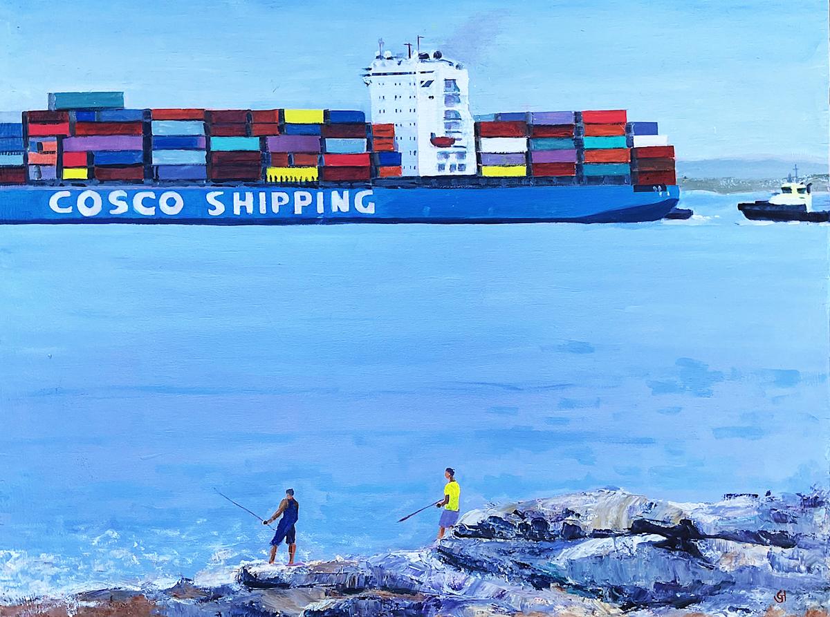 La Perouse Shipping by Geoff Hargraves, Image 1.