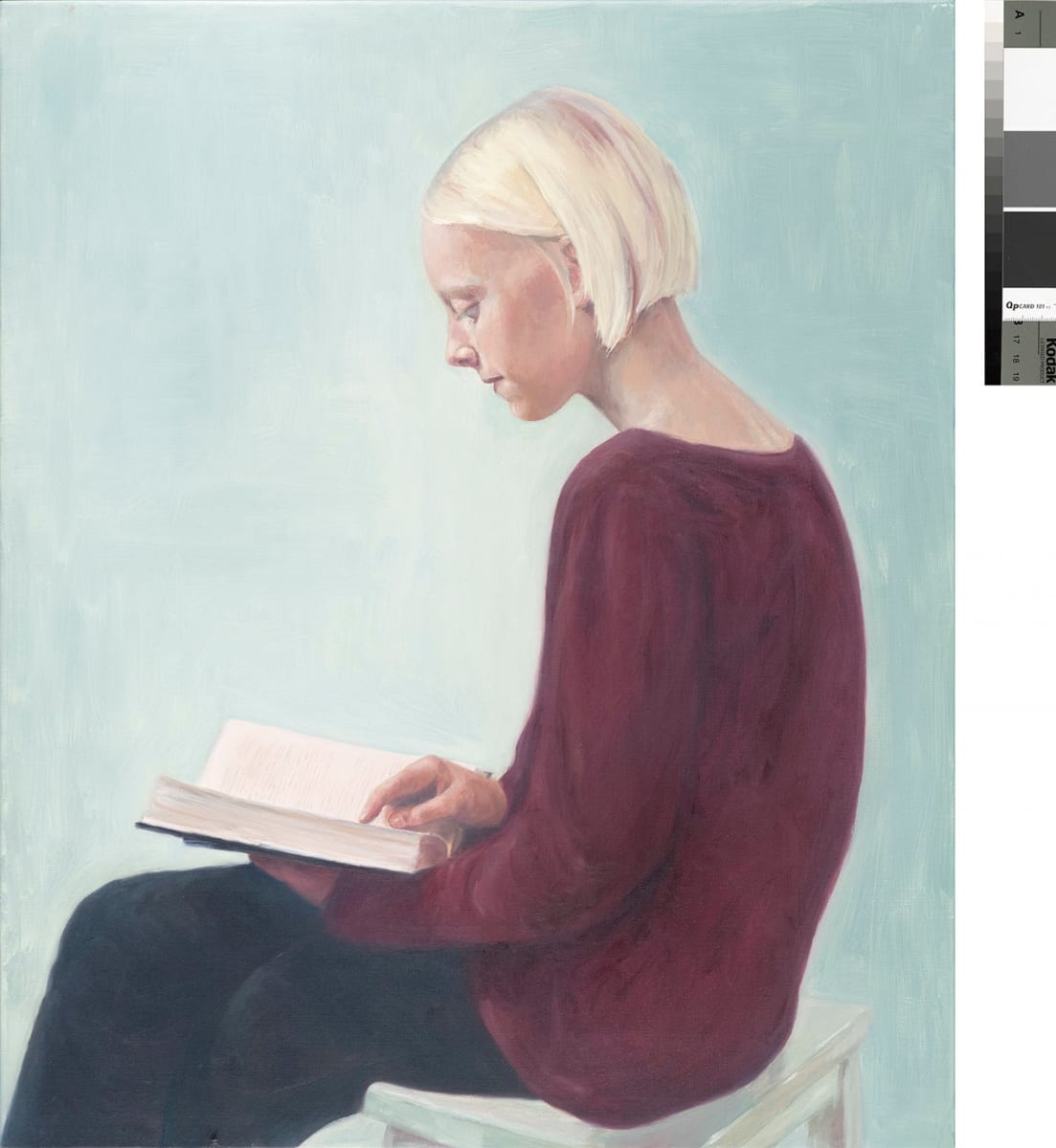 Johanne Reading by Karen Aarre 