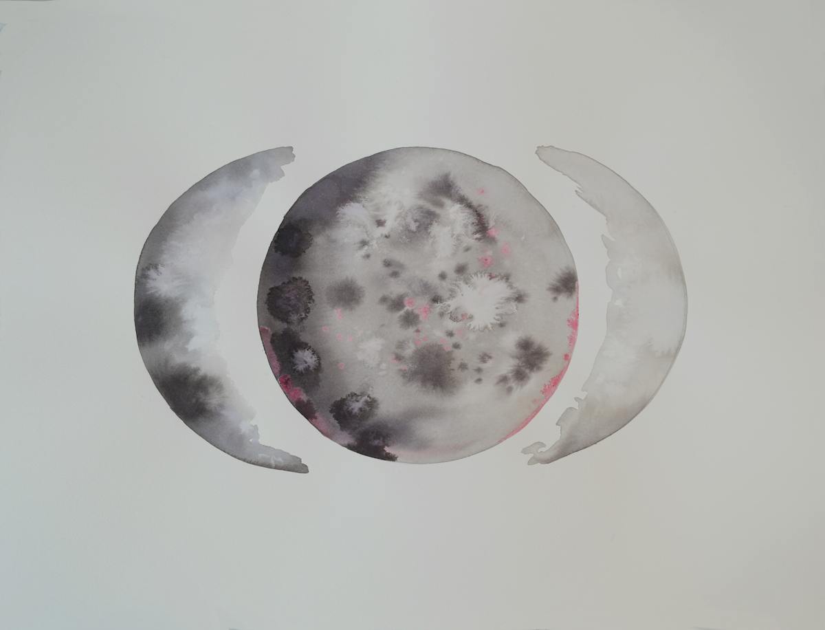 Pink Moon: Phases, Image 1.