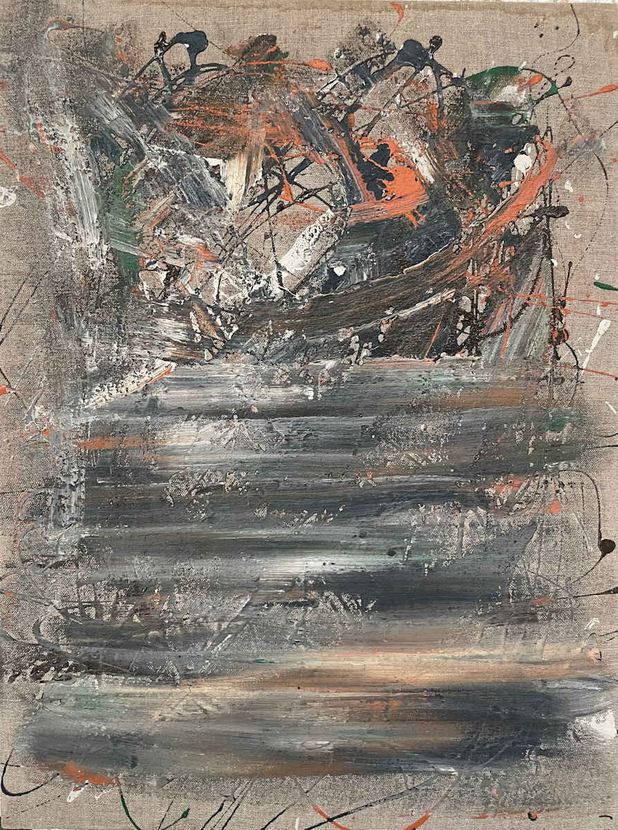 Untitled by Gabriele Marangoni  Image: Untitled - Acrylic on Stretched Linen