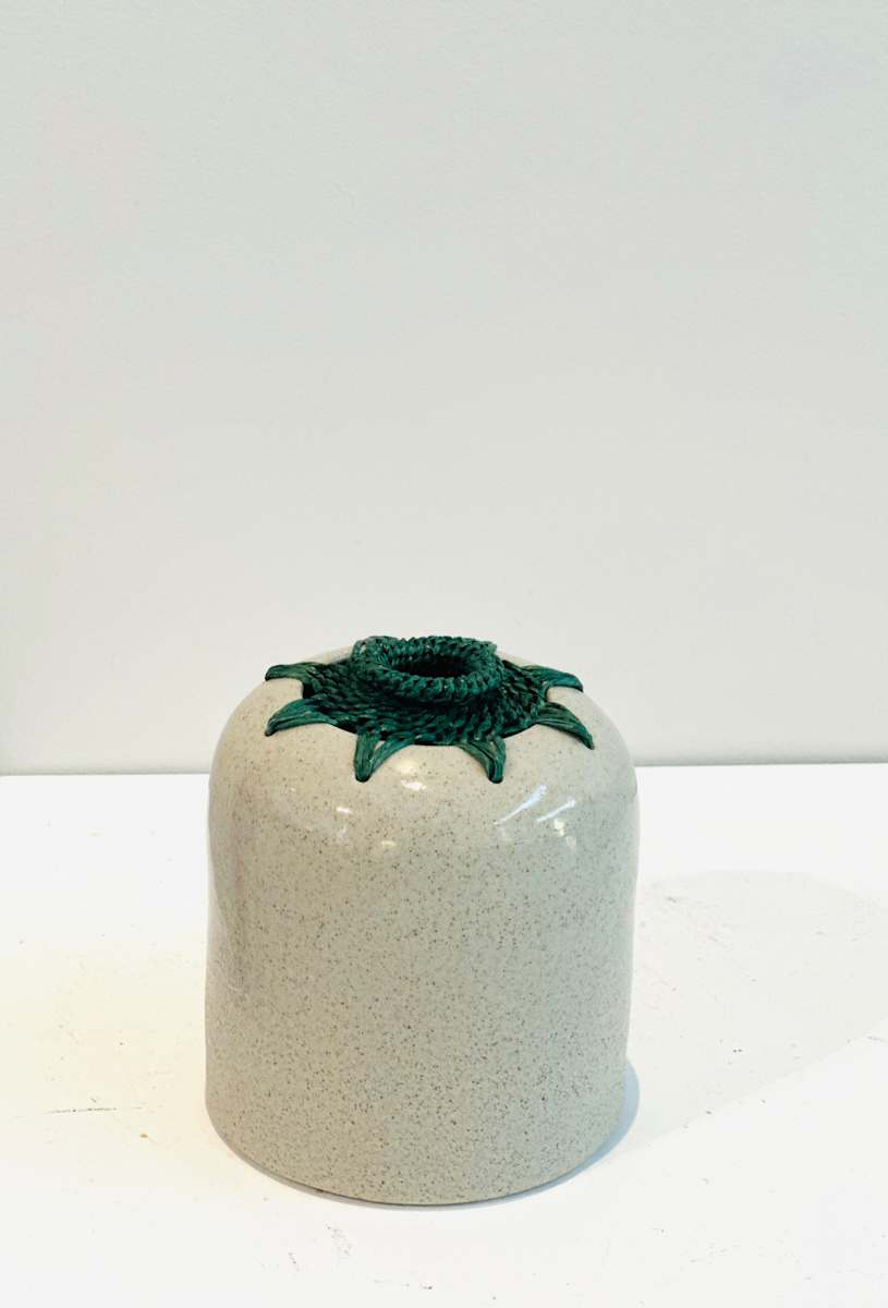 Grey speck stoneware 2 by Michelle Huizinga 