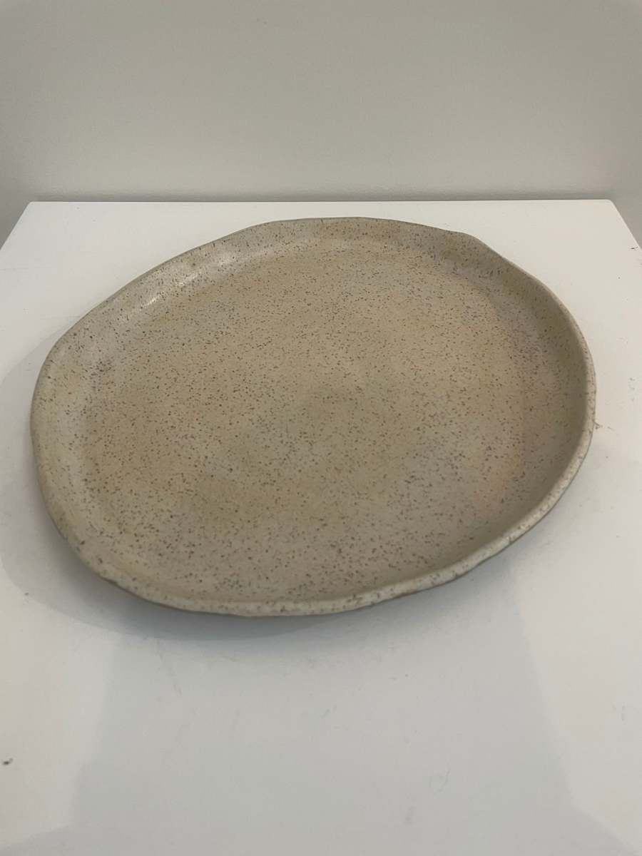 Everything Platter in Walnut Speckle by Janel Reid  Image: Everything platter in Walnut Speckle