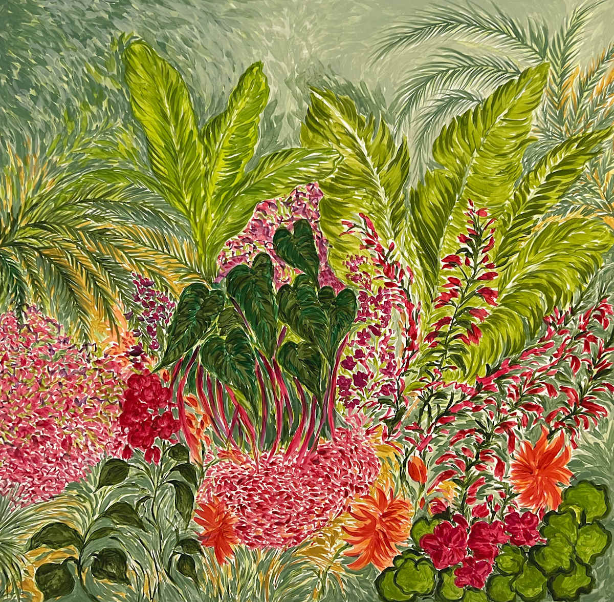 Garden Tapestry by Christopher Roch, Image 3.