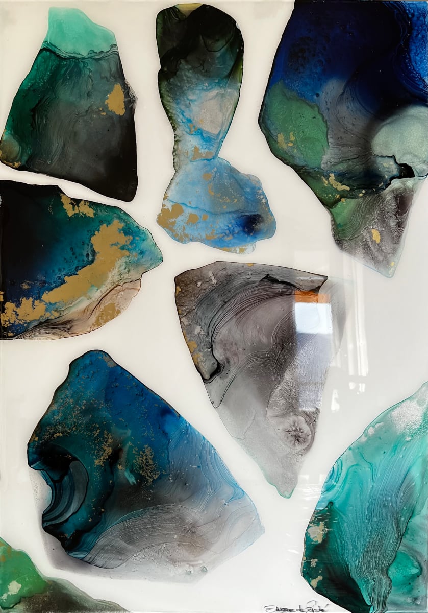 Stones IX by Susanne de Zarobe 