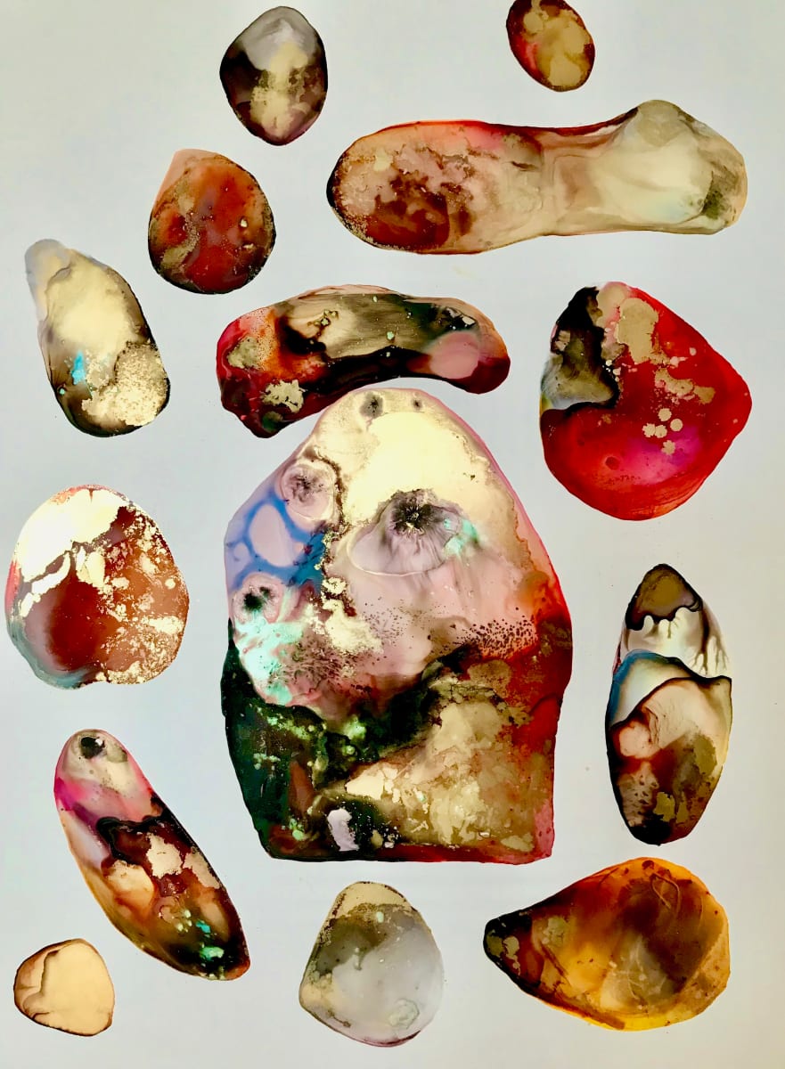 Stones V by Susanne de Zarobe  Image: Full Painting