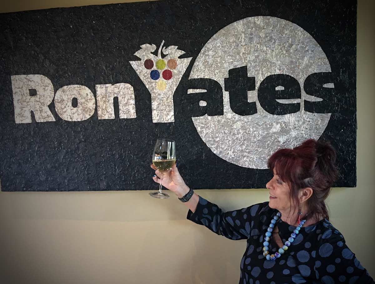 Ronn Yates Winery by Zena Stetka Howe  Image: Ron Yates Winery Foil