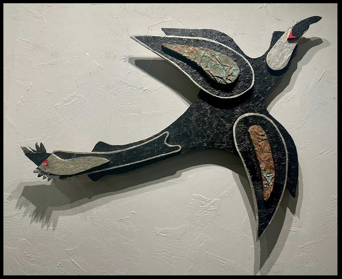 Beaky-Black Bird by Zena Stetka Howe 