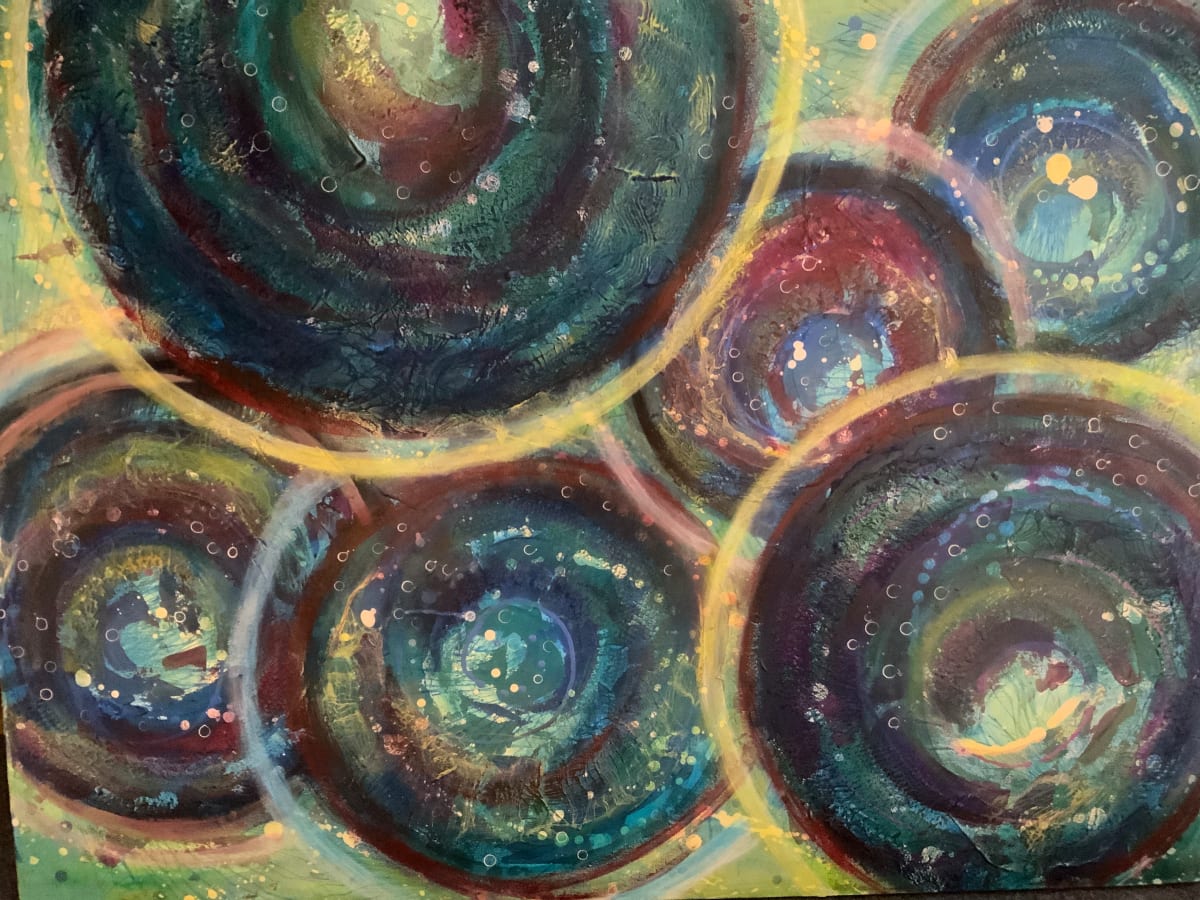 Galactic Whirl by Zena Stetka Howe, Image 1.