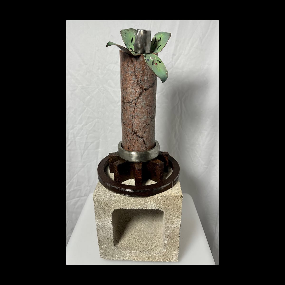 Copper Flower by Zena Stetka Howe, Image 1.