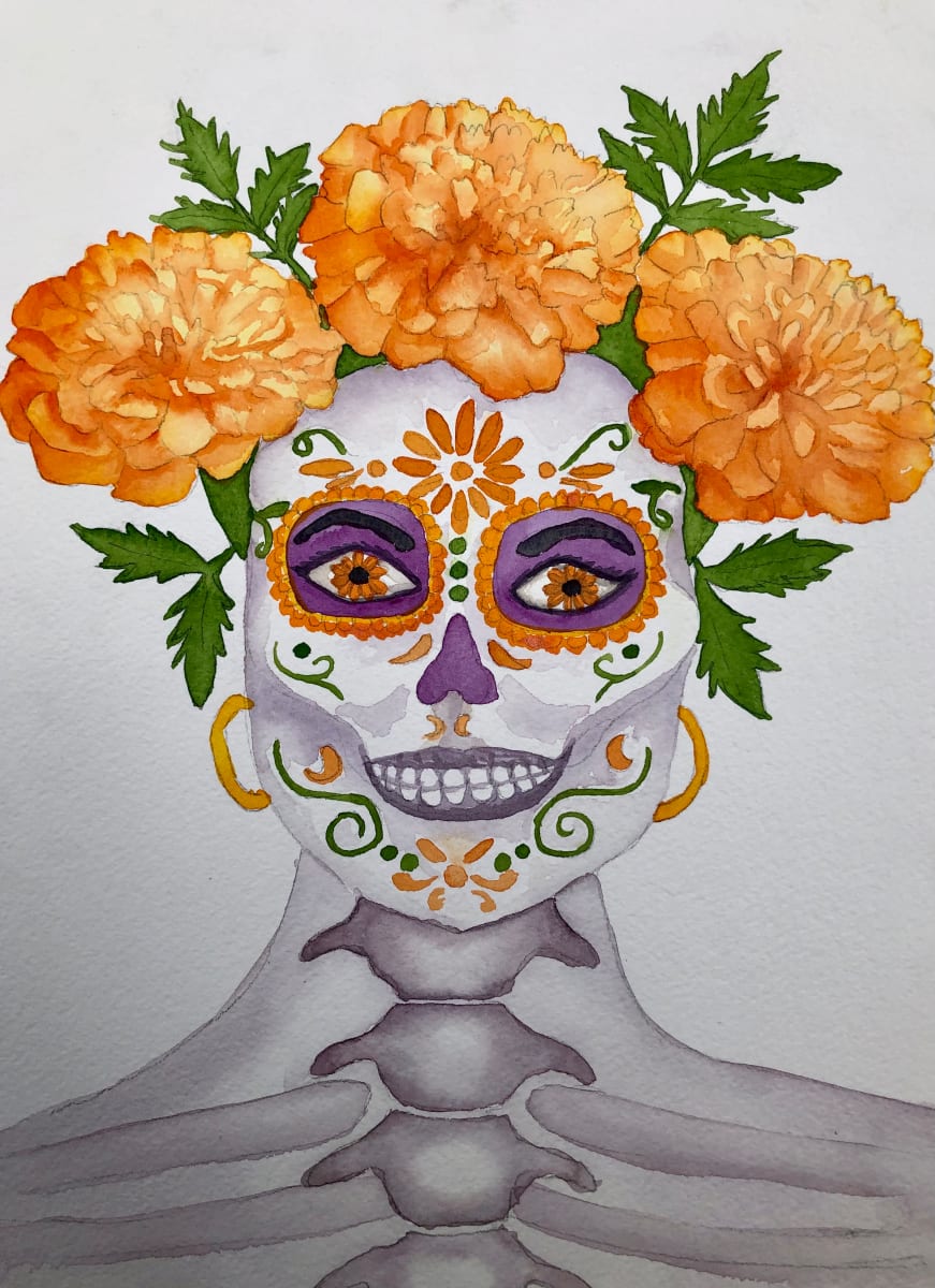 Muertos Mask by Sarah Scott Falk, Image 1.