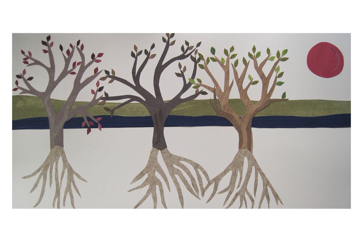 Three Trees by the River by Laura Morton 