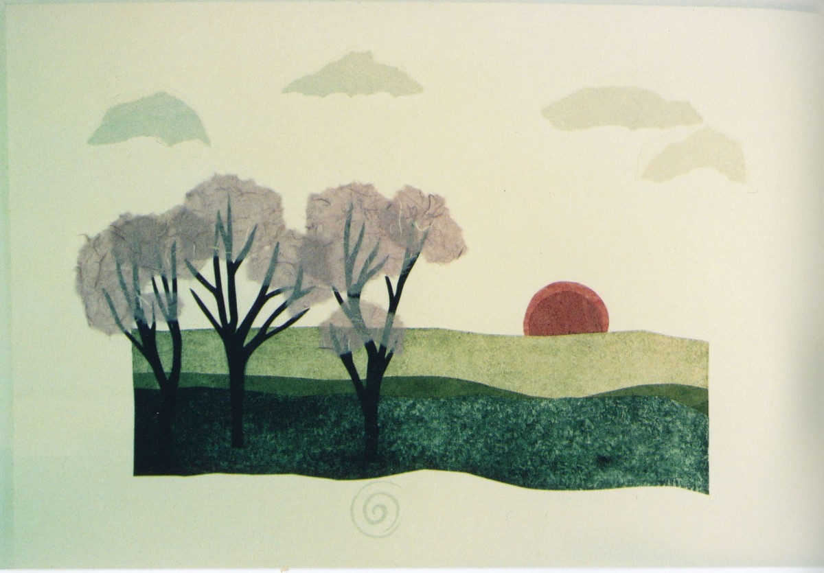 Spring Trees by Laura Morton 