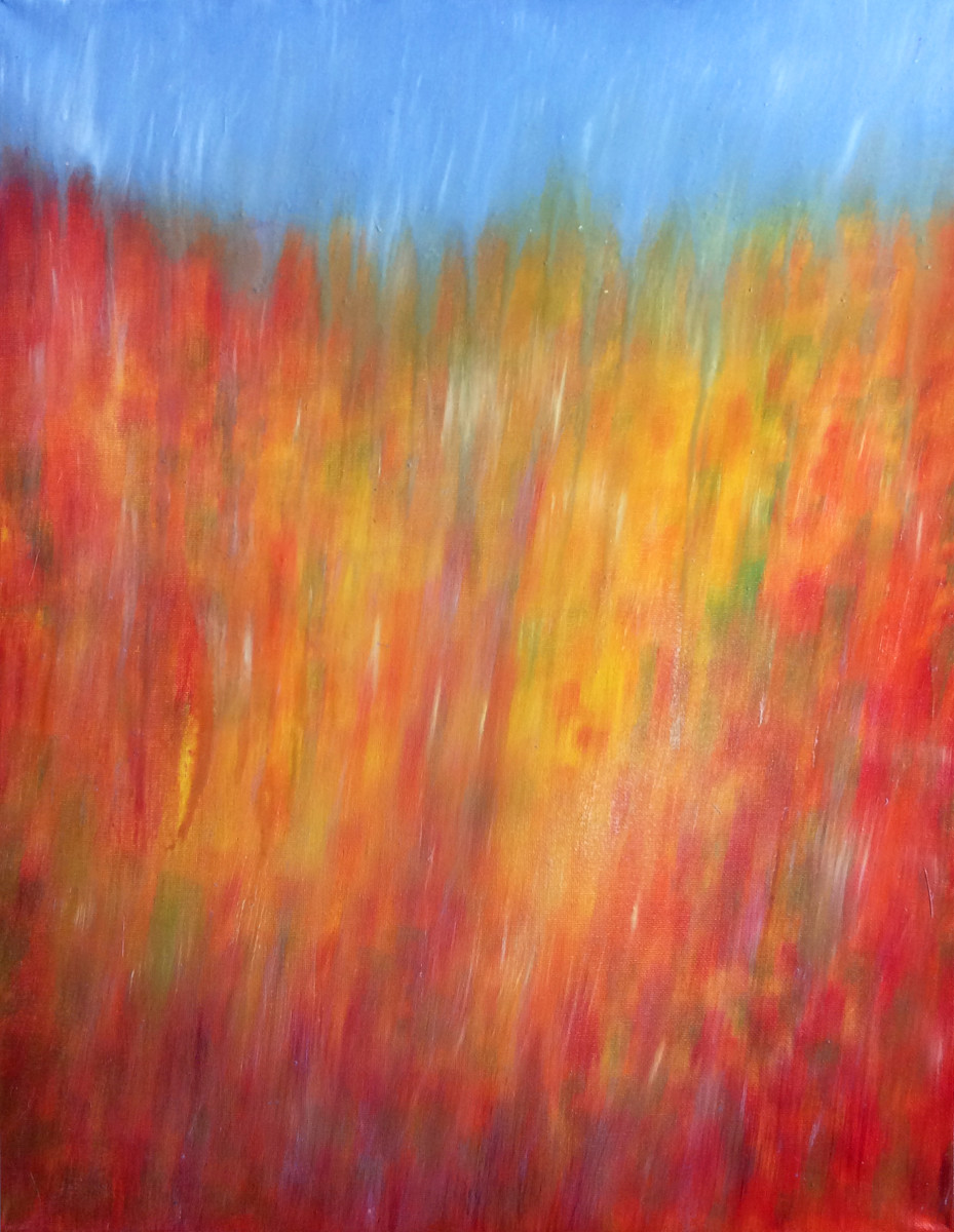 Autumn Rain II by Rachel Brask 