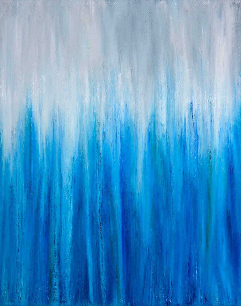 Day 02 - Dark and Stormy Sea in Rain by Rachel Brask 