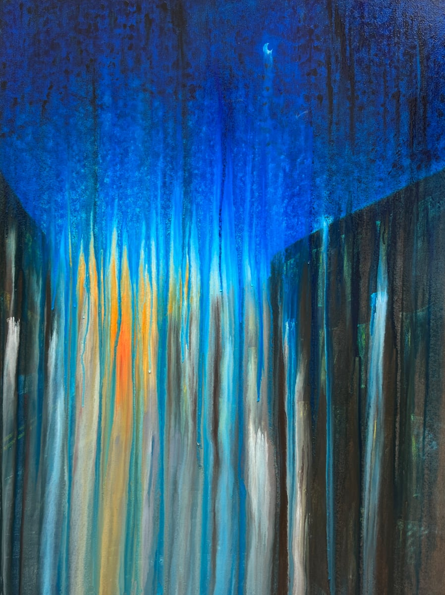 Early Lights in Rain by Rachel Brask, Image 2.