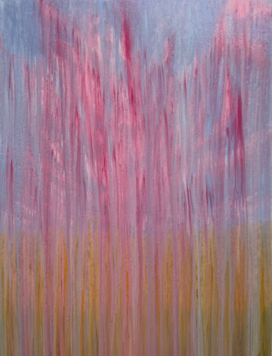 Sunset Rain Past Fall Peak by Rachel Brask 