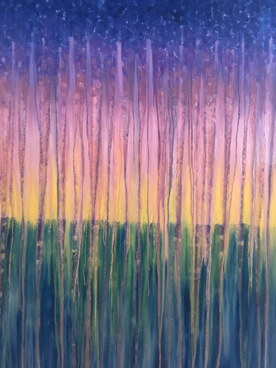 Rainy Moment 17 Rainy Ocean Sunset by Rachel Brask 