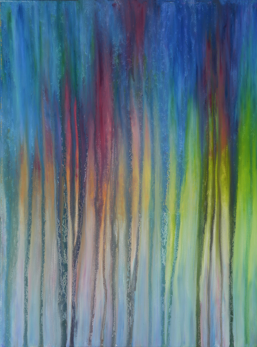 Rainy Northern Lights II by Rachel Brask 