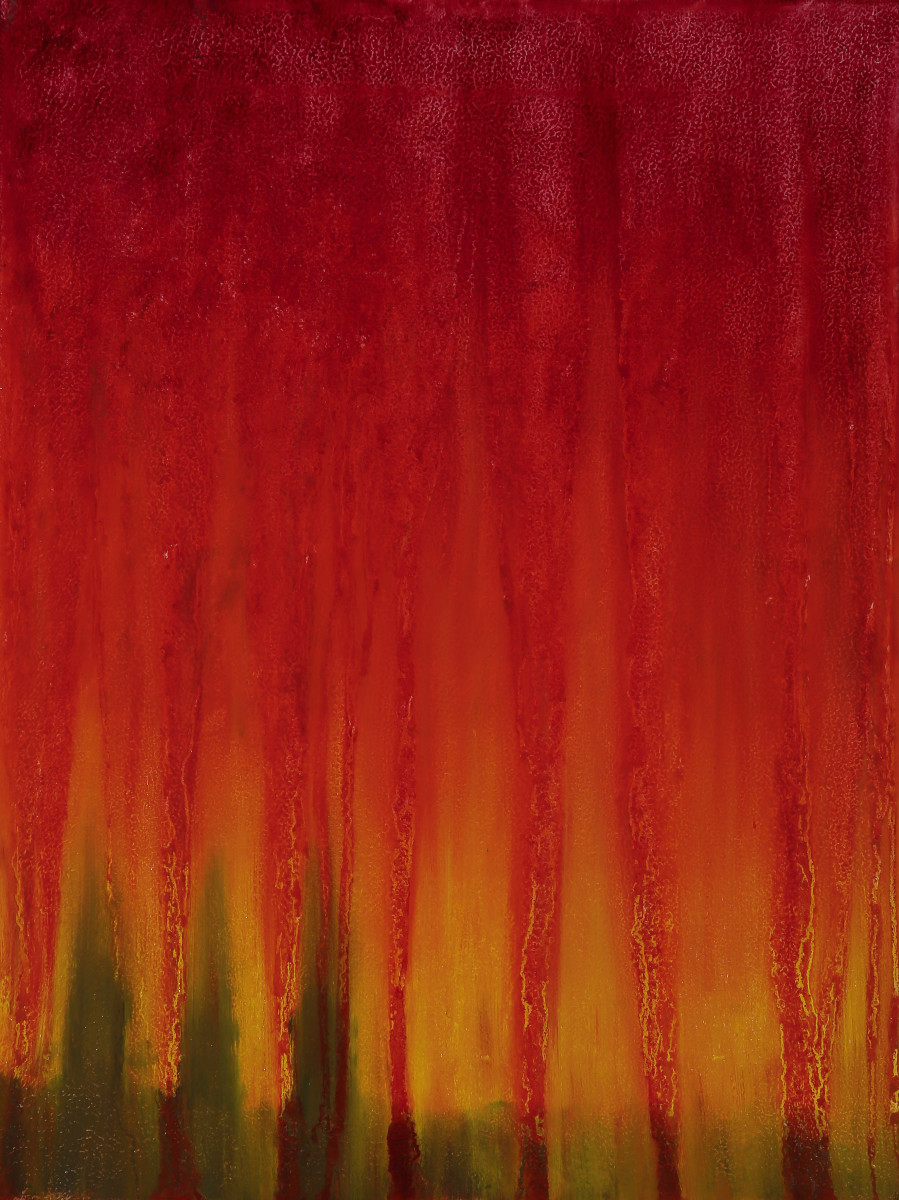 Watching Sunset Over Provincetown in Rain by Rachel Brask 