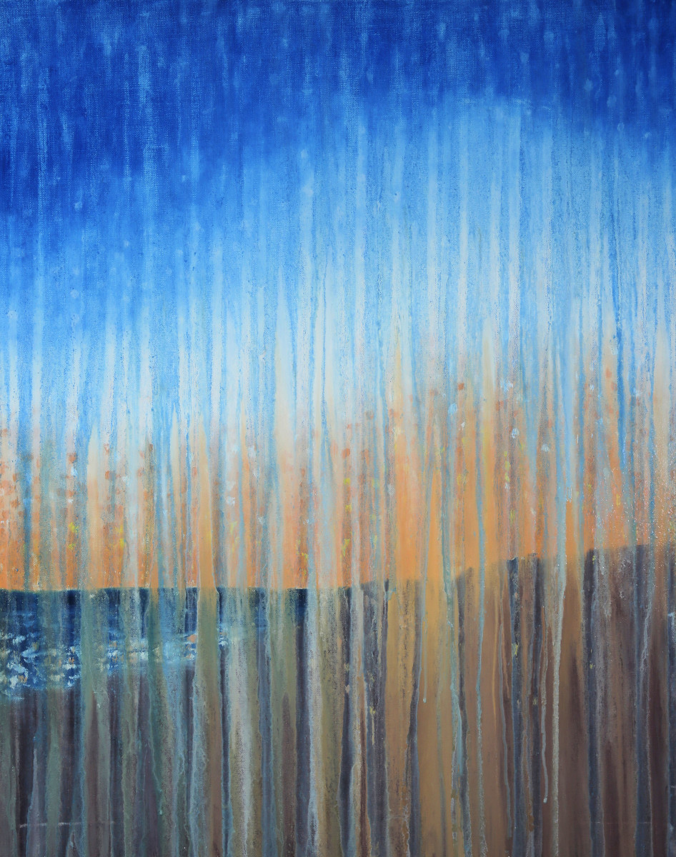 Rainy Sunrise Over Race Point Beach by Rachel Brask 