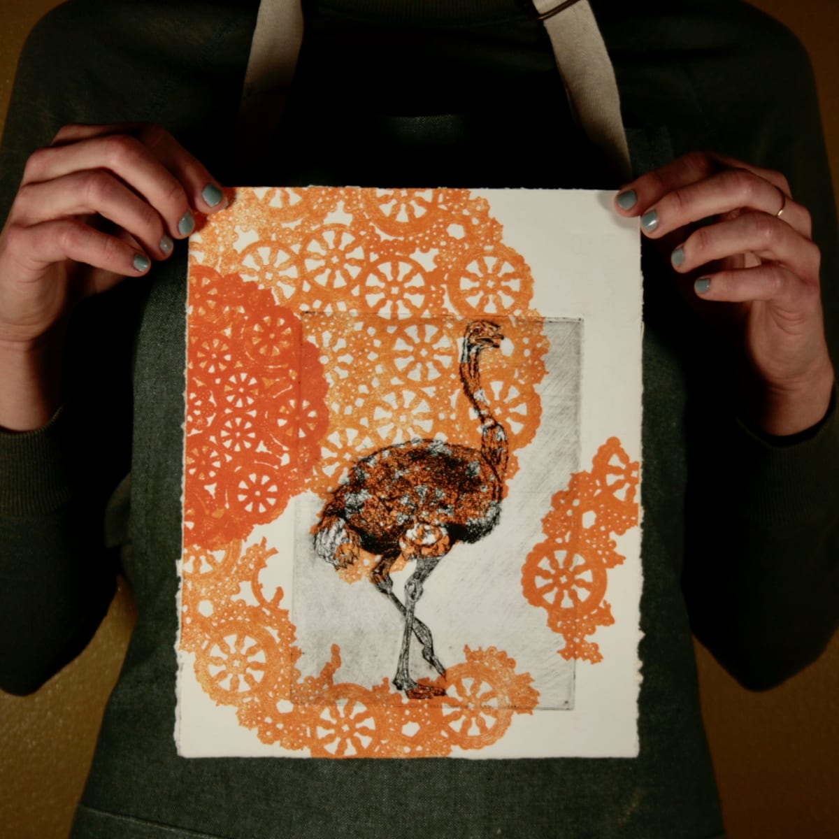 OSTRICH by Isabelle Klauder 