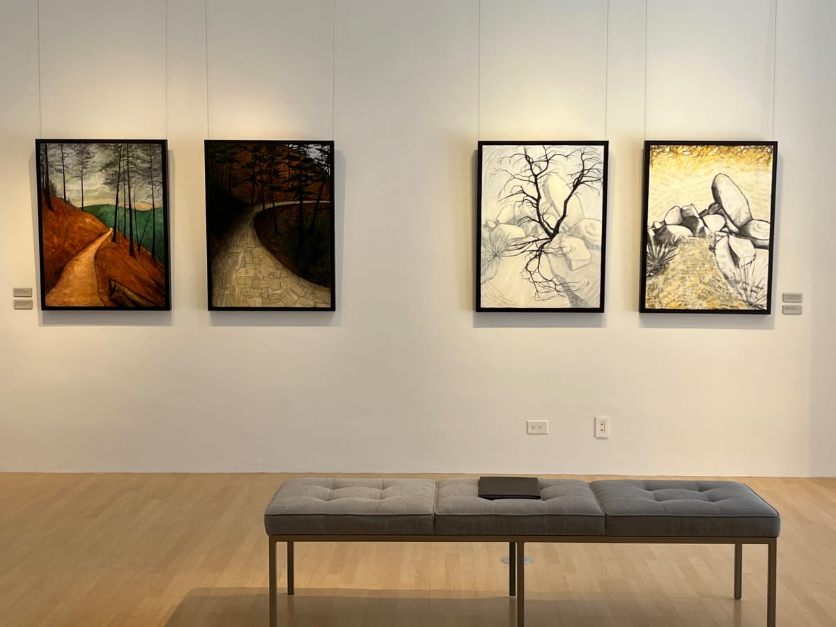 Installation View: Long Wall by Christy Hengst 