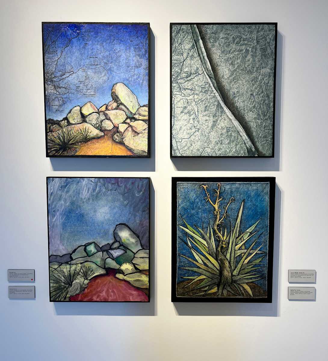 Installation View:  Sun Mountain Grid by Christy Hengst, Image 1.