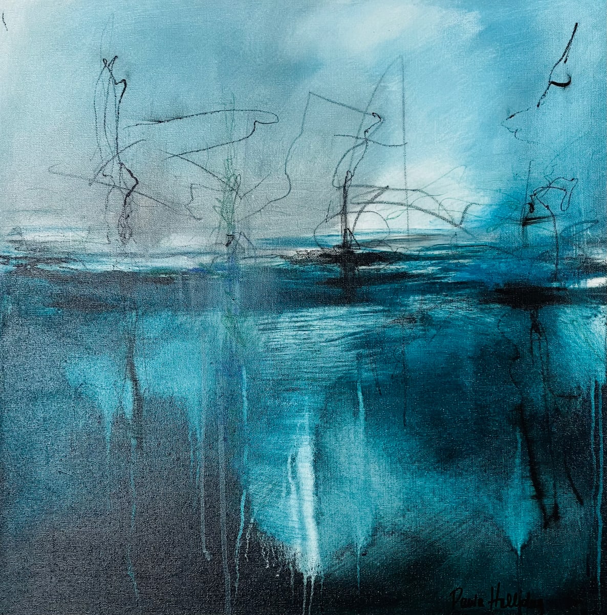 Electric Water Dance by Paula Holliday, Image 1.