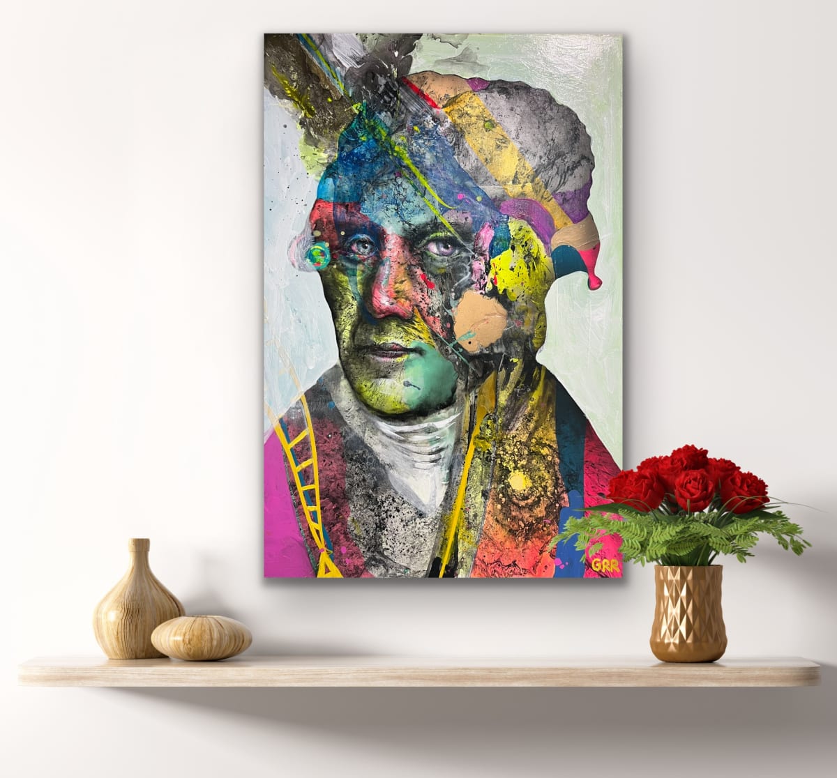 Portrait of Lamarck by Glen Ronald 