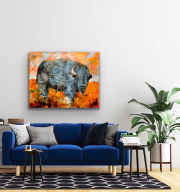 Buffalo Blues by Glen Ronald 