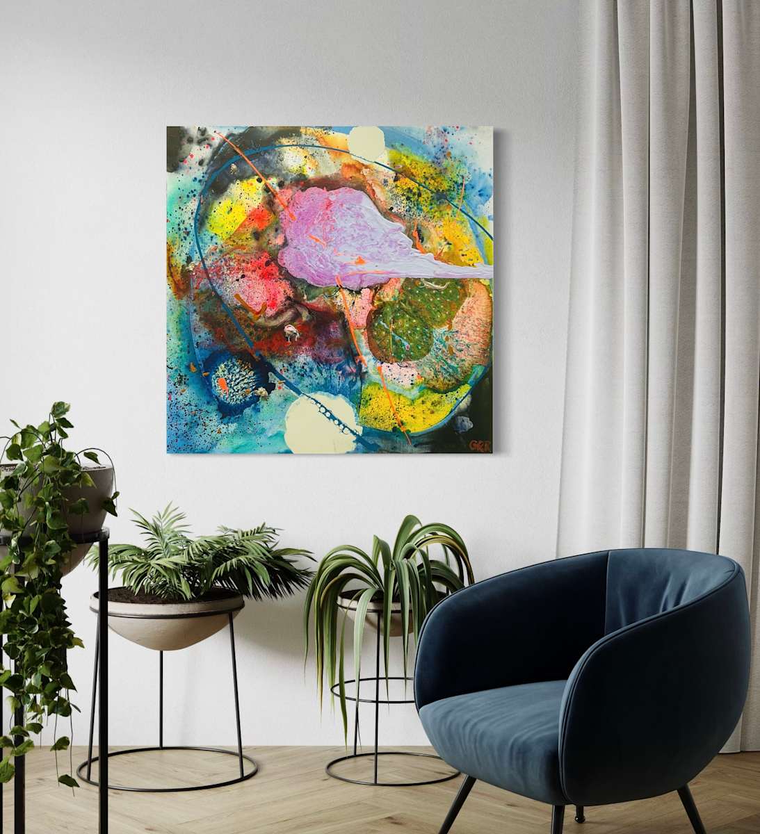Glen Ronald Artwork — Microcosmos collectible Canadian art and original paintings Canada