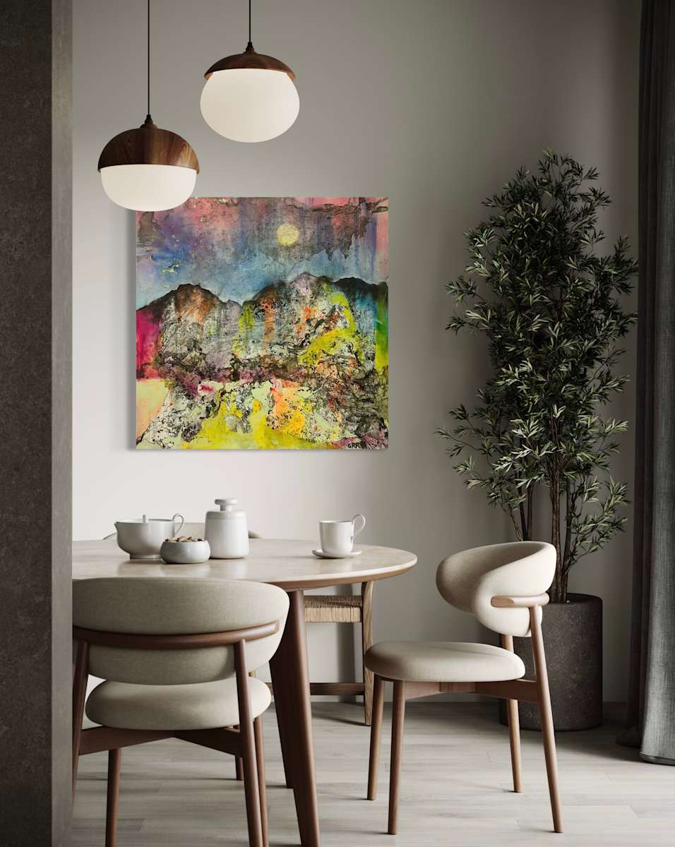 Glen Ronald Art — Uncommon Sense contemporary art Canada, experimental canvas art Canada