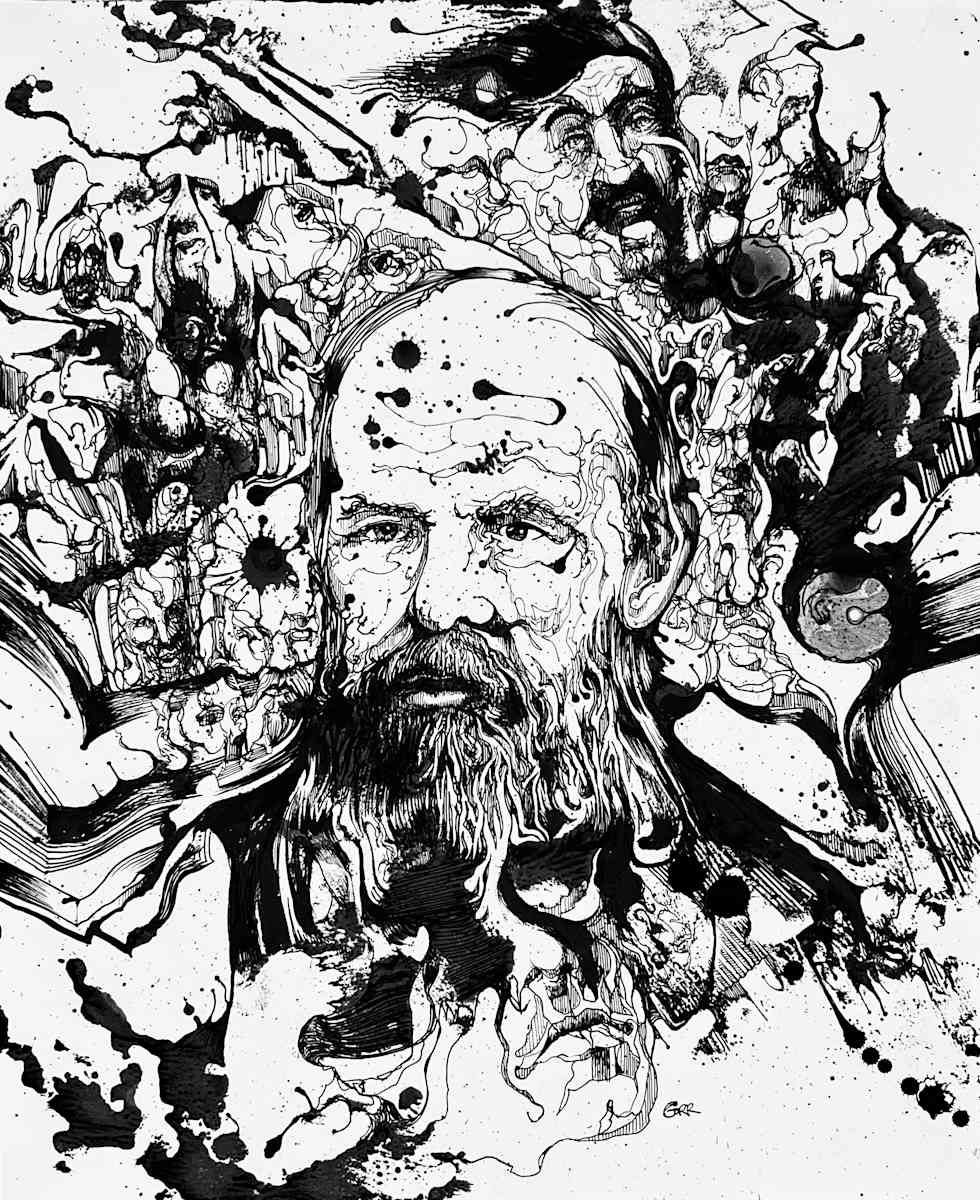 Dostoevsky by Glen Ronald, Image 1.